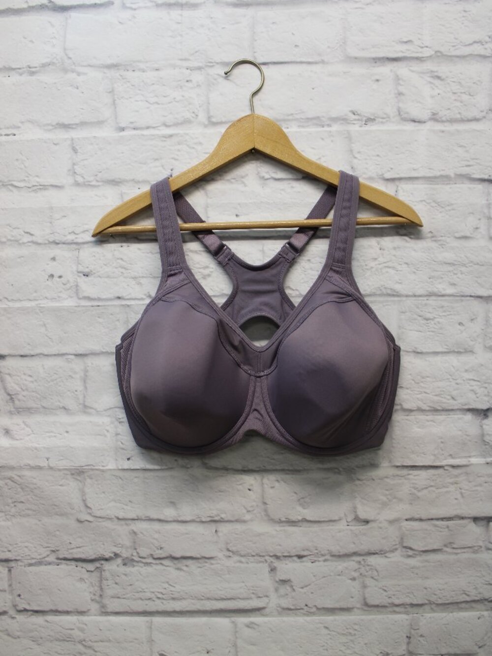Syrokan 42 DD Muted Purple Full Coverage Adjustable Active Sports Bra